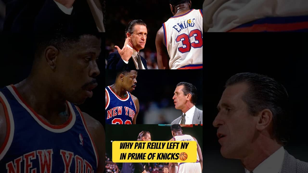 Patrick Ewing discloses a private conversation with Pat Reilly on why he really left NY Knicks in 95