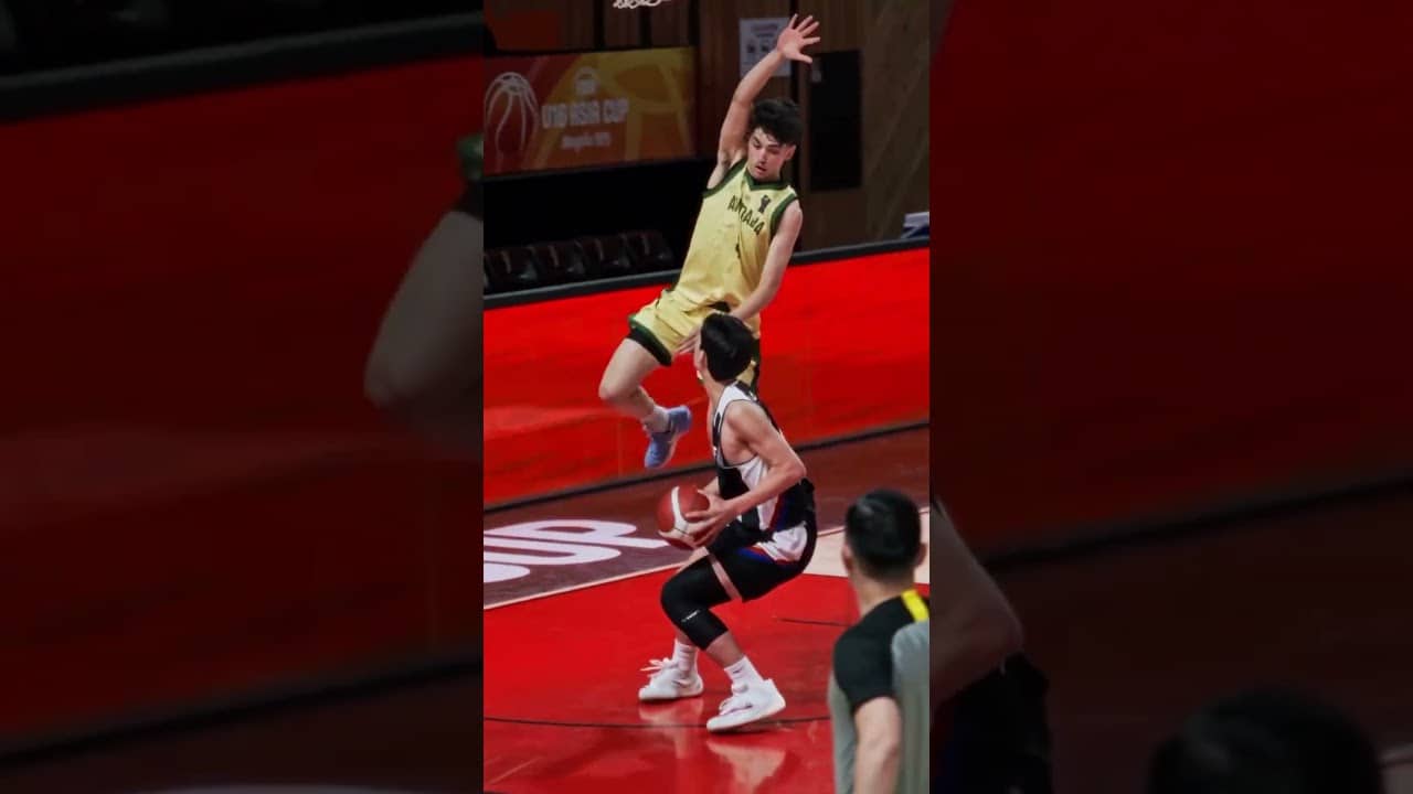 The double pump fake had them LOST 🤯 #U16AsiaCup