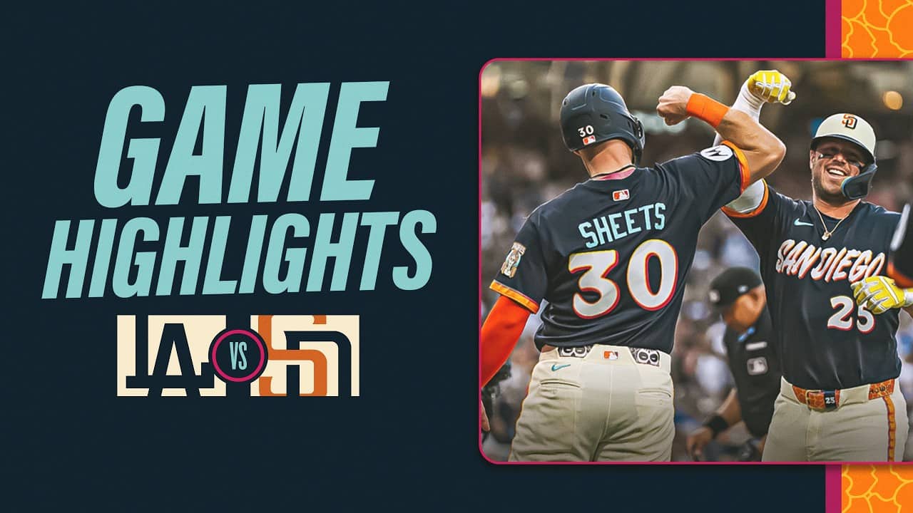 Dodgers vs. Padres Game Highlights (6/26/26) | MLB Highlights