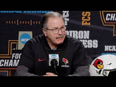 Press Conferences: NCAA FCS Championship - Illinois State Pregame