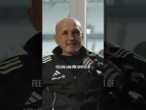 "Entering the Allianz is like entering history" 🏟️✨ | #podcast #spalletti #shorts