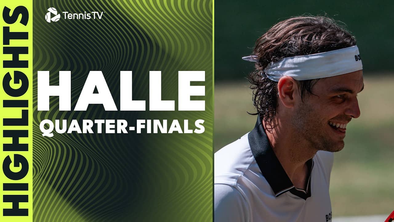 Fritz vs Shelton Thriller, Tiafoe & FAA Entertainment & More | Halle 2026 Highlights Quarter-Finals