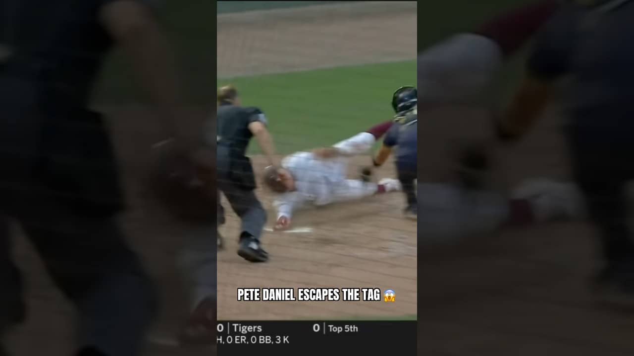 HE’S SAFE 🗣️#virginiatech #hokies #baseball #collegebaseball #ncaabaseball #collegesports #sports