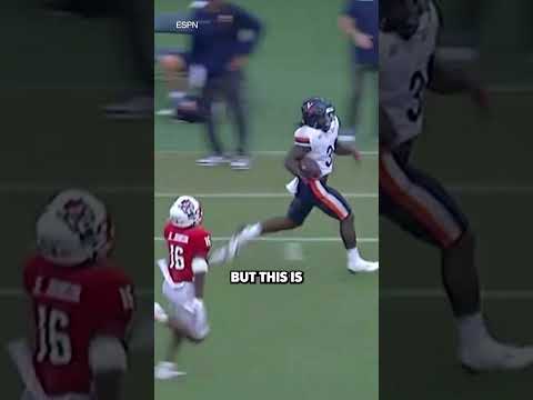 J'Mari Taylor's college career began at an FCS school open tryout #shorts #collegefootball