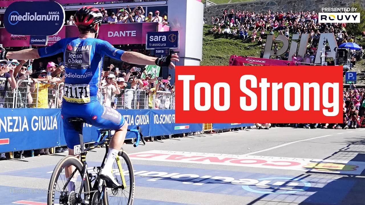 Nobody Can Stop Jonas Vingegaard At The Giro d'Italia 2026 - Stage 14
