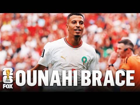 Morocco's Azzedine Ounahi Scores BRACE in Round of 16 vs Canada | 2026 FIFA World Cup™