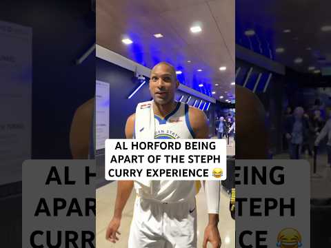 Al Horford can’t believe what he saw out of Steph tonight as his teammate😂