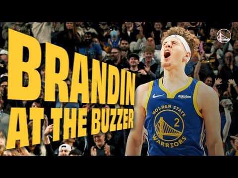 Brandin Podziemsk Has a Habit of Beating the Buzzeri ⚡️