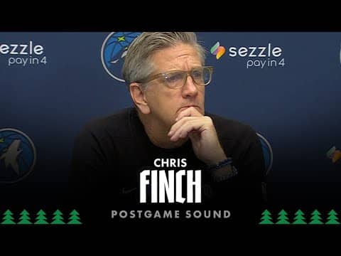 "It's Great Seeing Joan Make An Impact To Winning Ball." | Chris Finch Postgame Sound | 01.28.26