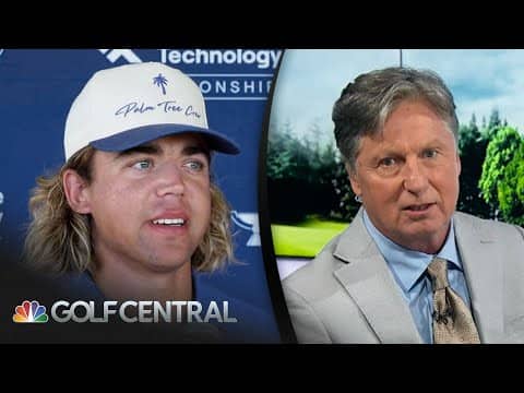 Garrick Higgo's strong putting gives him World Wide Technology lead | Golf Central | Golf Channel