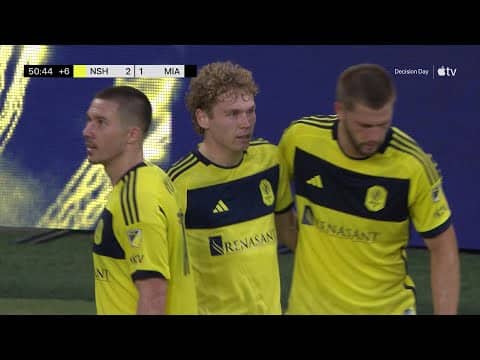 Jacob Shaffelburg TAKES THE LEAD for Nashville vs. Inter Miami!