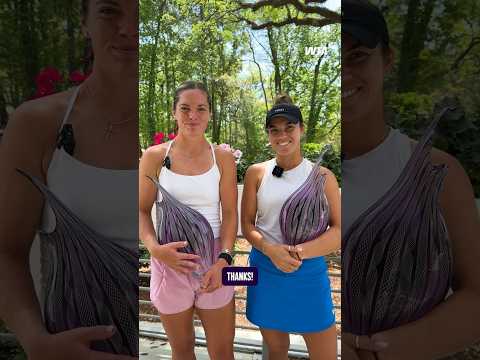 What it means 💚Caty McNally and Desirae Krawczyk take home the 2026 Charleston doubles title!