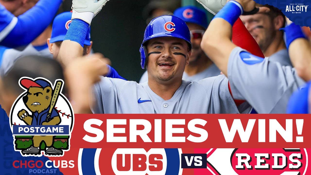 Reese McGuire Steps Up as Cubs CLINCH Series Win Over Reds | CHGO Cubs POSTGAME Podcast