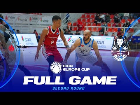 LIVE - Aliaga Petkimspor v Casademont Zaragoza | FIBA Europe Cup 2025-26 | Second Round