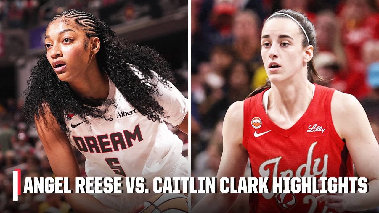 Angel Reese leads Atlanta Dream to a win over Caitlin Clark and the Indiana Fever 🔥 | WNBA on ESPN