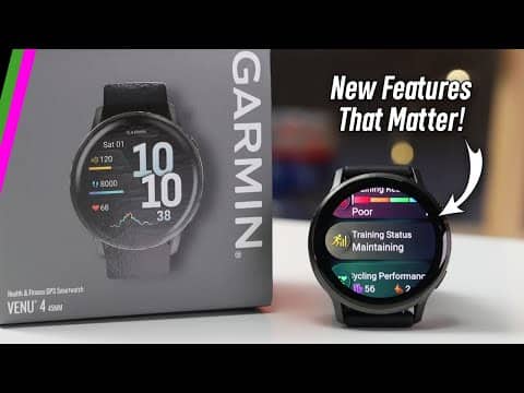 Garmin Venu 4 First Impressions! The Fitness Smartwatch Has Changed...