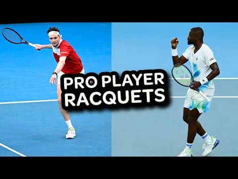 Pro Tennis Racquets Are WAY Lighter Than You Think