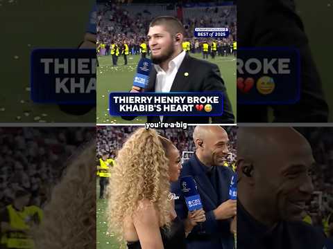 Thierry got scared there for a second 🤣