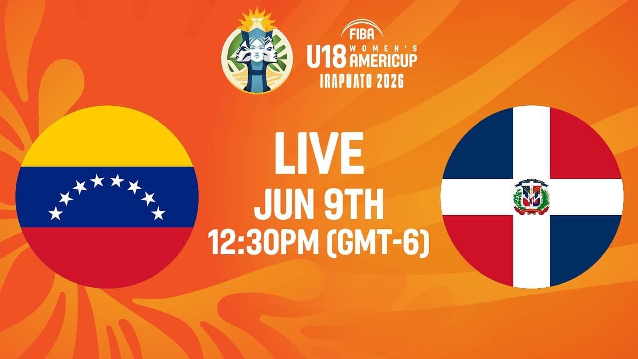 LIVE - Venezuela v Dominican Republic | FIBA U18 Women's AmeriCup 2026