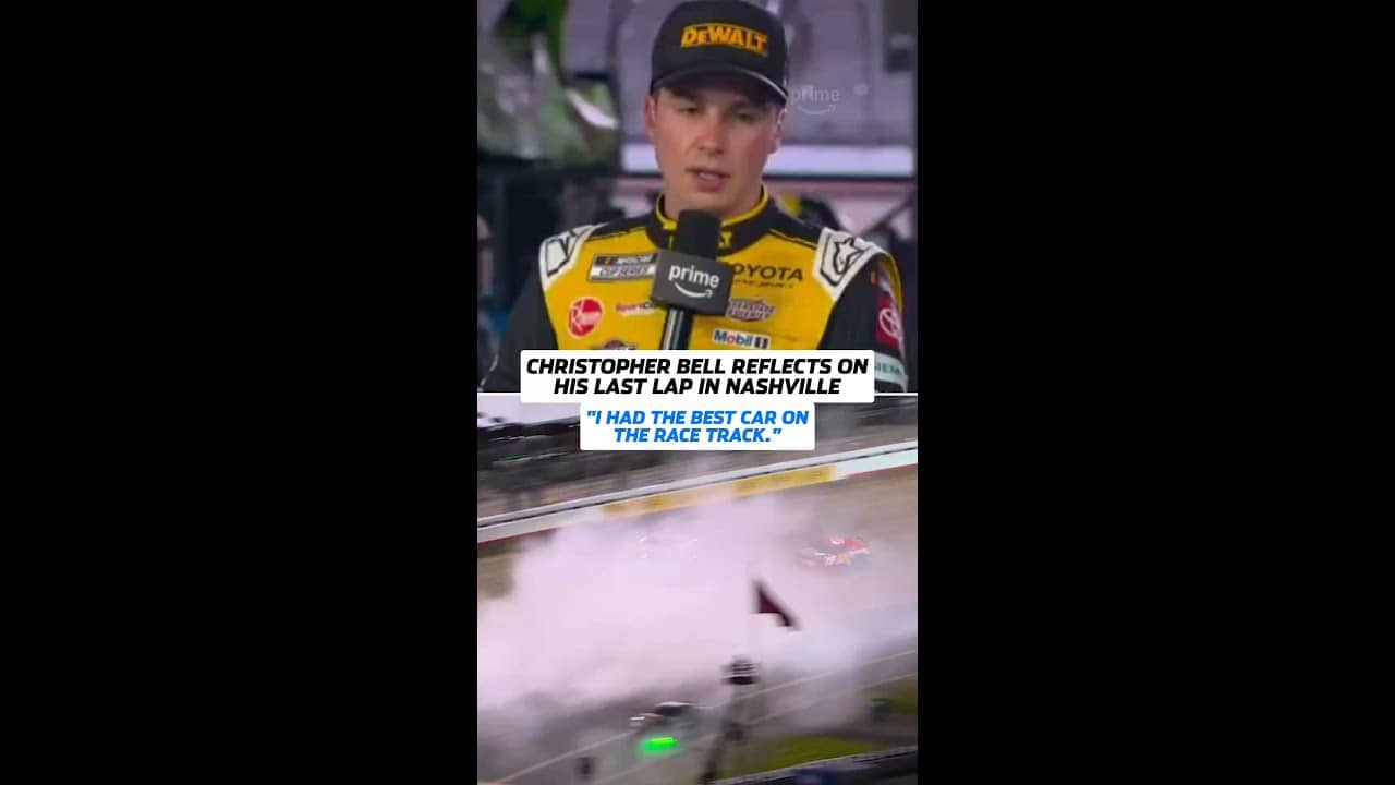 Christopher Bell reflects on a runner-up finish in Nashville