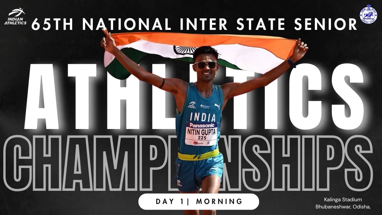 Day 1 LIVE (Morning Session) | 65th National Inter State Senior Athletics Championship 2026