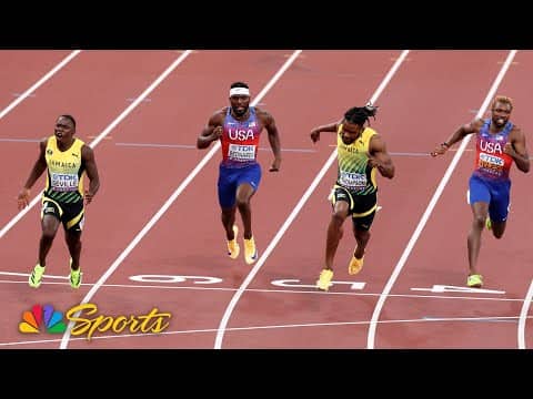 Oblique Seville, Kishane Thompson give Jamaica 1-2 finish in 100m; Noah Lyles third | NBC Sports