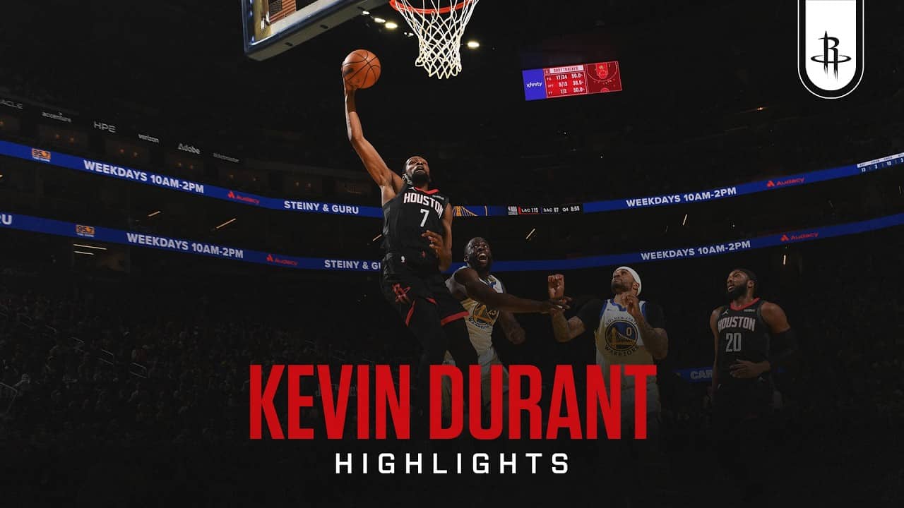 Kevin Durant (31 points) Highlights vs. Golden State Warriors