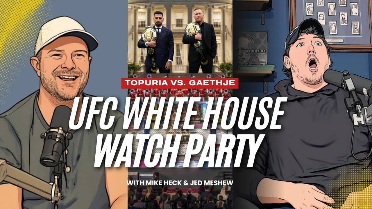 UFC White House: Topuria vs. Gaethje LIVE STREAM | Watch Party w/ Heck & Meshew | MMA Fighting