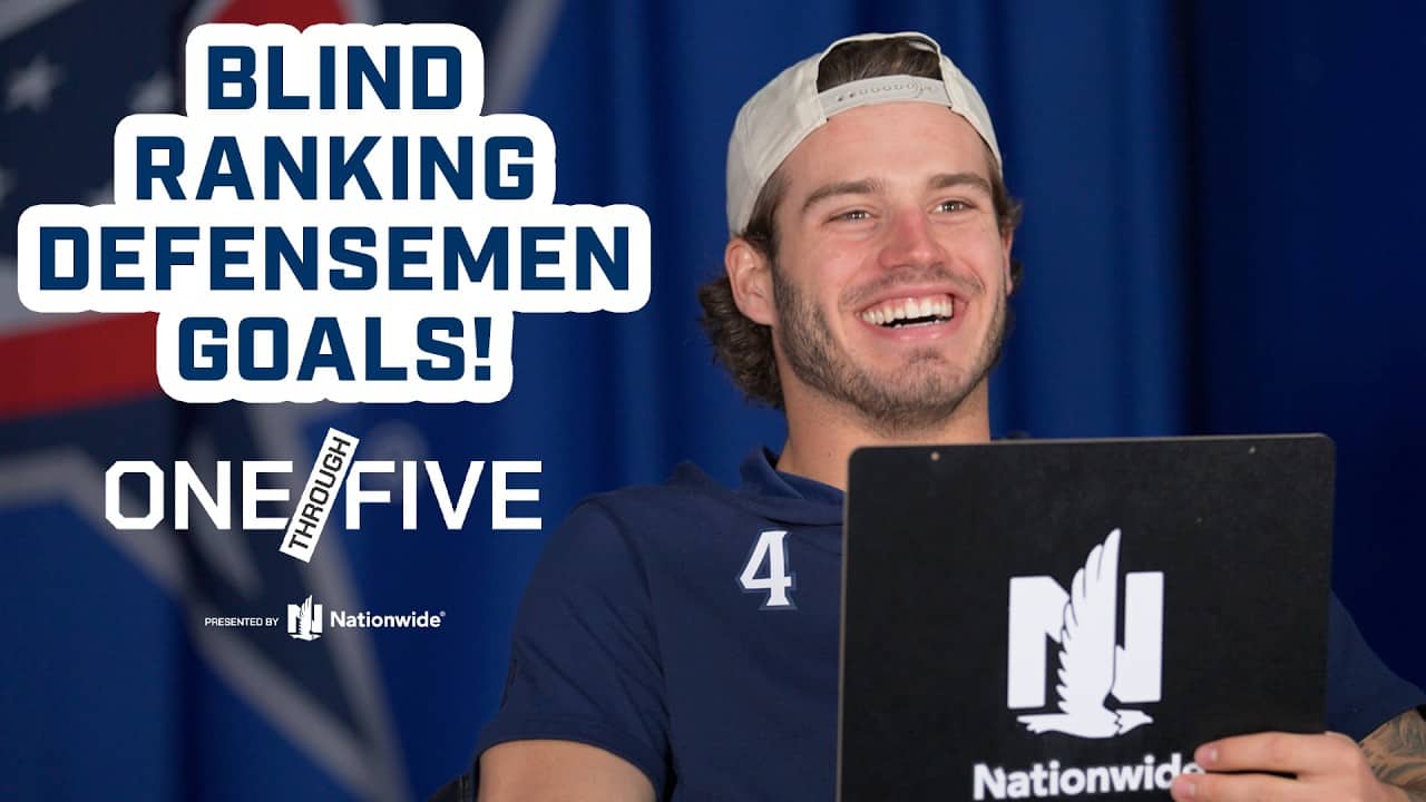 Blind Ranking Big Goals by our DEFENSEMEN! 💪
