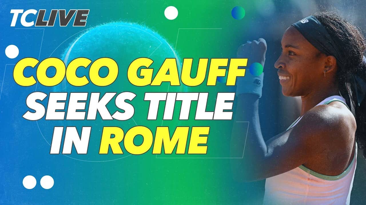 Coco Gauff and Elina Svitolina Meet For the Rome Championship 🏆 | TC Live