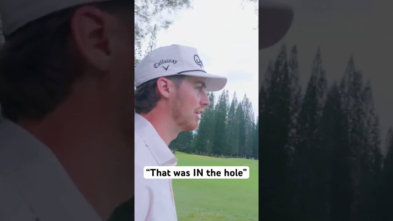 Insane Wedge Shot NEARLY Dunked 😳