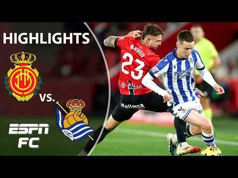 DEFENSE ON DISPLAY ⚔️ Mallorca vs. Real Sociedad | LALIGA Highlights | ESPN FC
