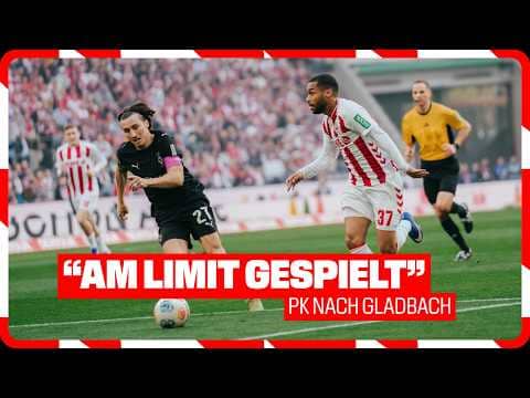 "Wir haben am Limit gespielt" - Pressekonferenz nach Gladbach | 1. FC Köln - BMG 3:3