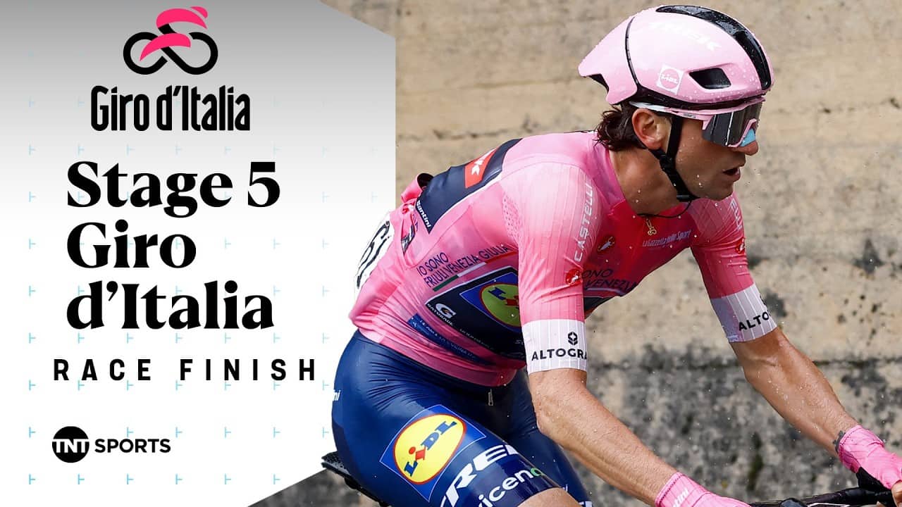 MAGNIFICENT WIN! 🤩 | 2026 Men's Giro d'Italia Stage 5 Final KM's | TNT Sports Cycling