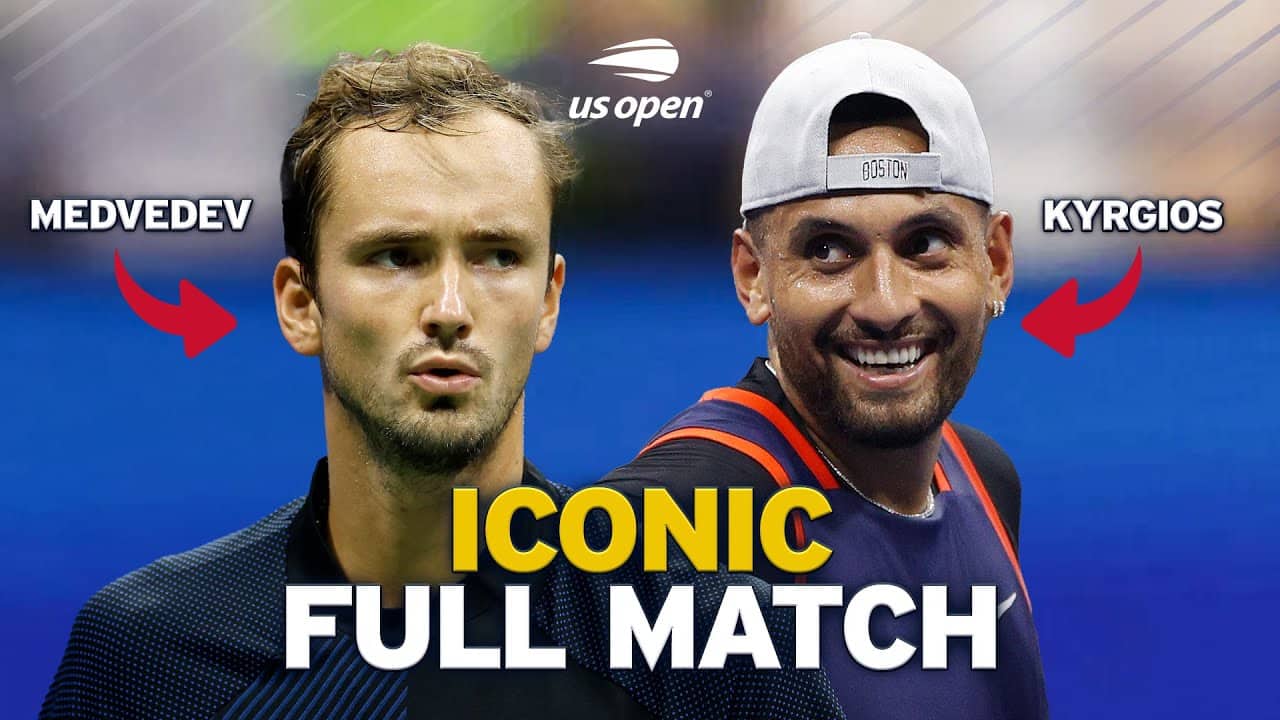 Daniil Medvedev vs. Nick Kyrgios Iconic Full Match | 2022 US Open Round 4