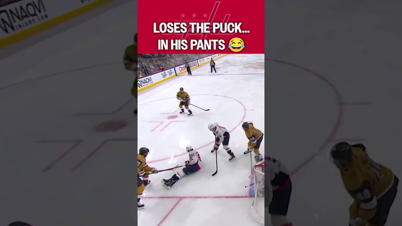 When the Puck Goes Missing… 😂