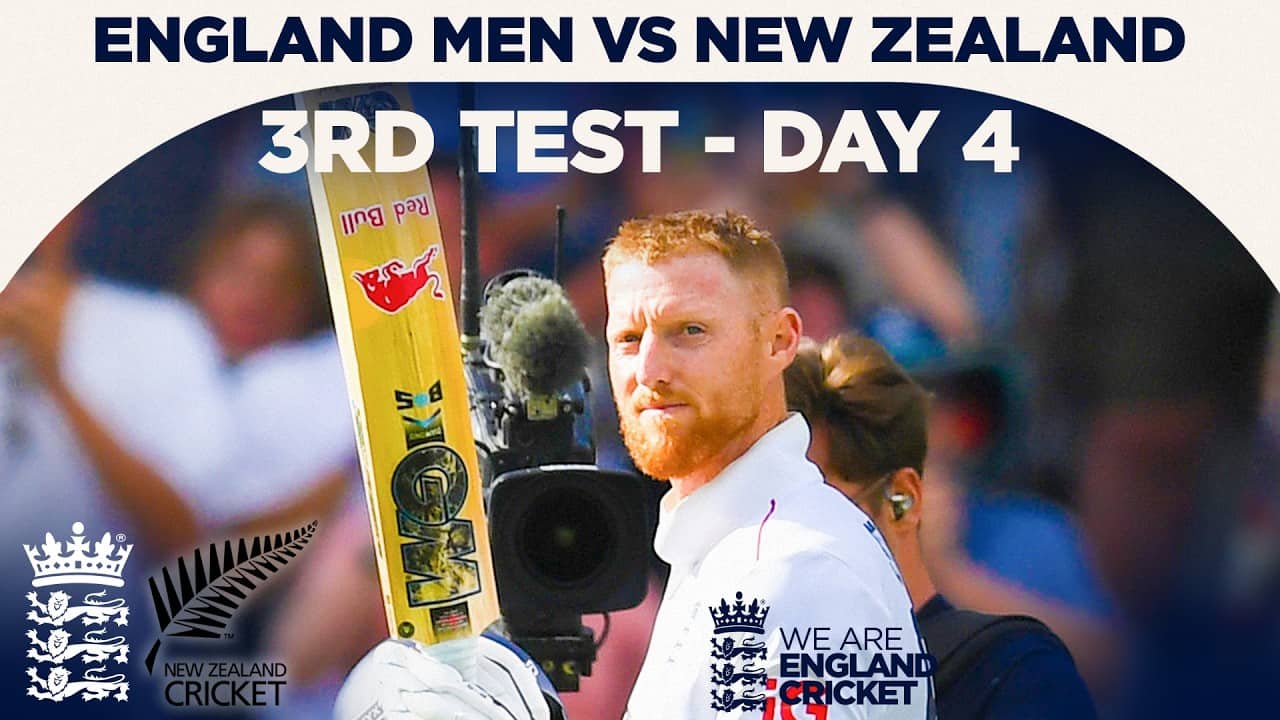 England Begin Chase As Stokes Set To Retire | Highlights - England v NZ Day 4 | Rothesay Test 2026