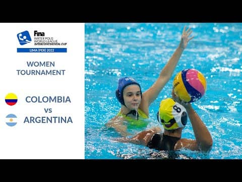 Re-Live | Day 3 - Women's Water Polo Intercontinental Cup 2022 // COL vs ARG