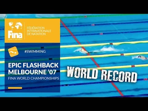 Australia’s Epic 4x100 Medley Relay WR at 2007 Melbourne FINA Champs