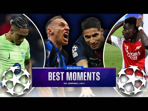 Frattesi puts Inter into THE FINAL | Hakimi's BANGER for PSG | UCL Semifinal Leg 2 BEST MOMENTS 🏆🔥