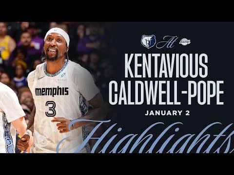 Kentavious Caldwell-Pope Highlights vs. Los Angeles Lakers