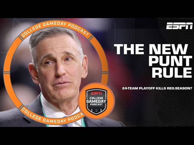 Why Did The Punting Rule Change? | College GameDay Podcast