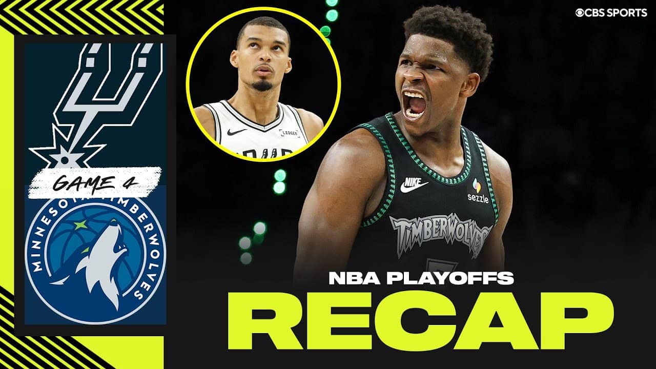 Timberwolves outlast Spurs to even series | Victor Wembanyama EJECTED! | 2026 NBA Playoffs