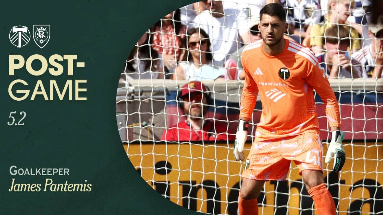 "It's my job" | James Pantemis talks about his saves record and loss to RSL