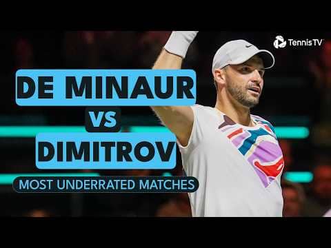 Alex De Minaur vs Grigor Dimitrov Rotterdam 2023 THRILLER | ATP Underrated Matches