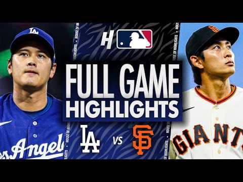Los Angeles Dodgers vs San Francisco Giants - FULL GAME HIGHLIGHTS 🔥 April 22, 2026 MLB Season