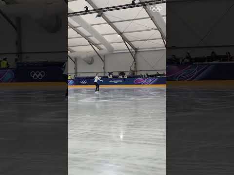 We can see you, too, Anastasiia Gubanova 👏⛸️ #MilanFigureSkating