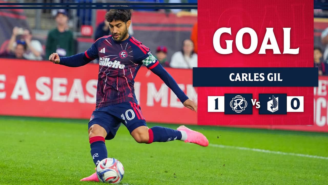 GOAL: Carles Gil's penalty gives us an early lead!