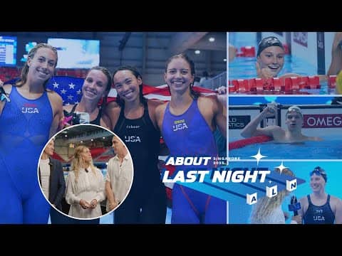 Ultimate Singapore Night Splash 🌊 | Best Moments | World Aquatics 2025