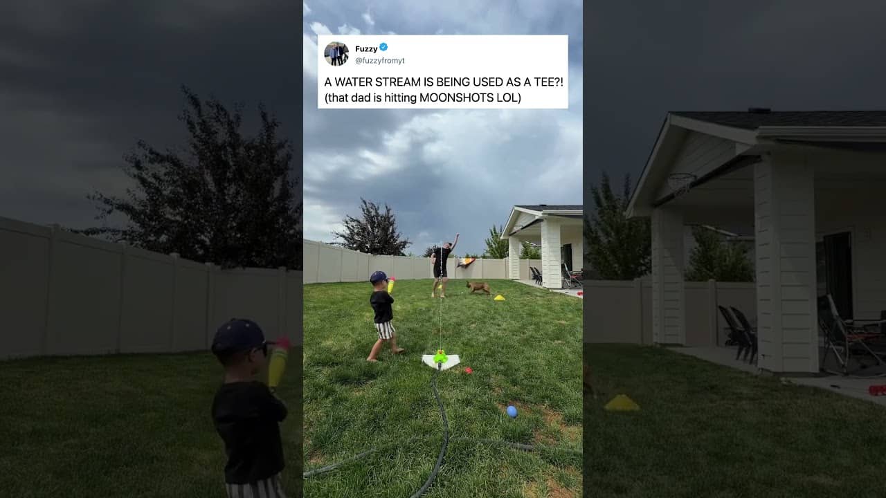 water batting tee?! 😲
